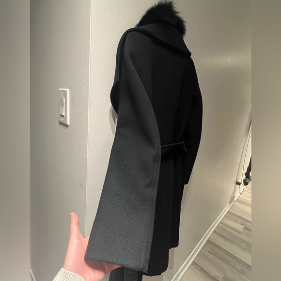 SOLD!!!!! NWOT Mackage Nori wool coat w fur - Picture 11 of 11